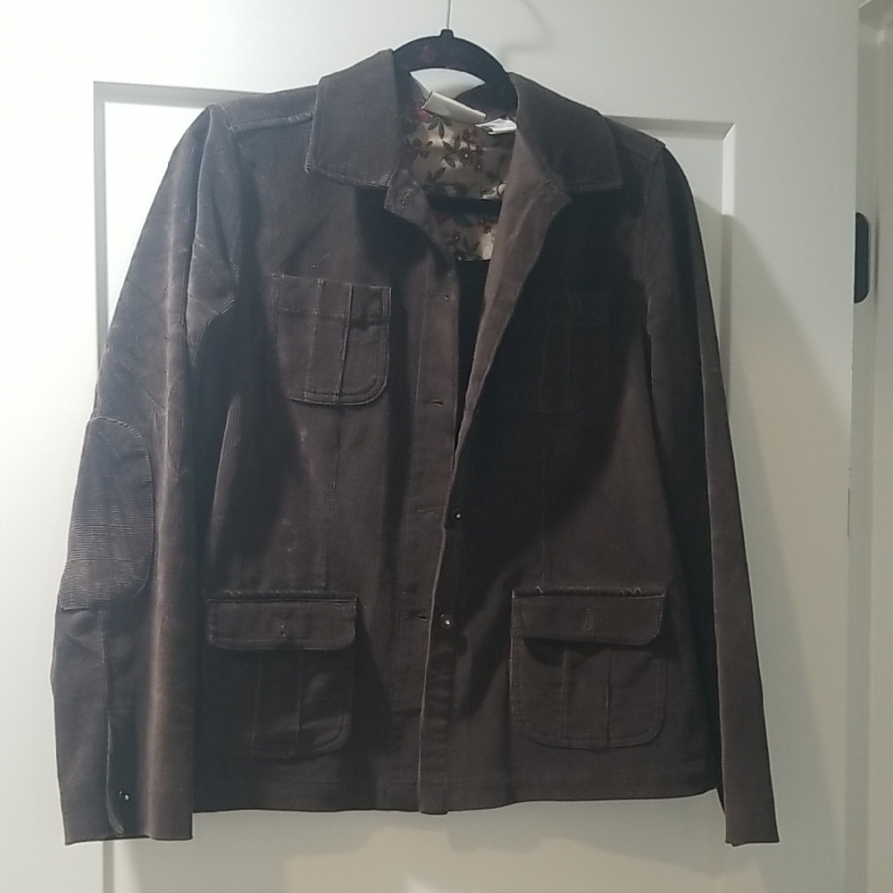 Elegant Brown Women's Blazer